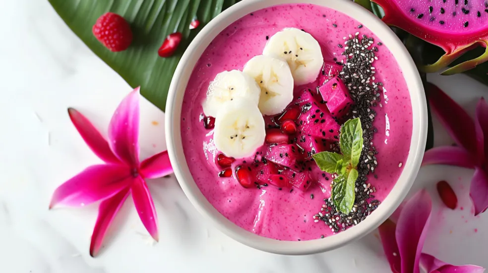 pitahaya smoothie bow