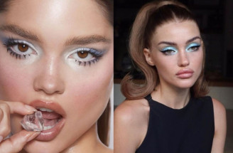 90s make-up volá: Modré očné tiene opäť kraľujú aj v roku 2025!