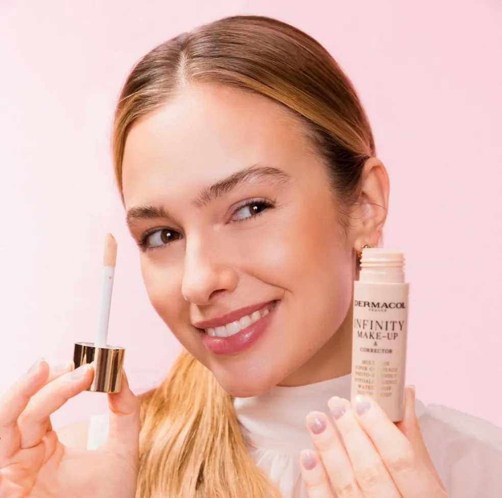 Vysokokrycí make-up a korektor Infinity