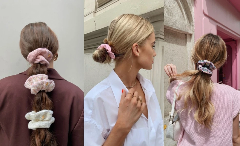 Scrunchie gumičky