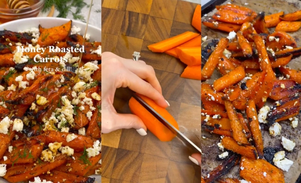 recept na pečenú mrkvu