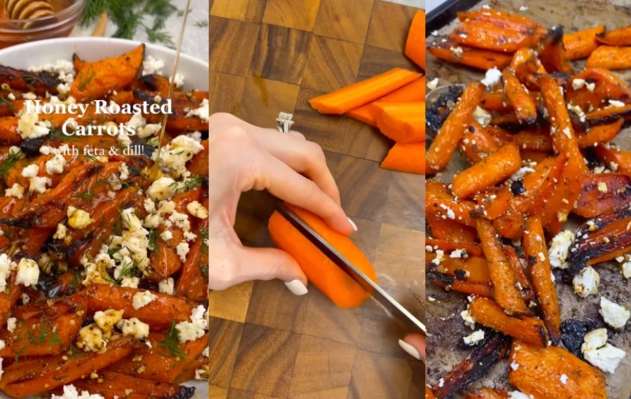 recept na pečenú mrkvu