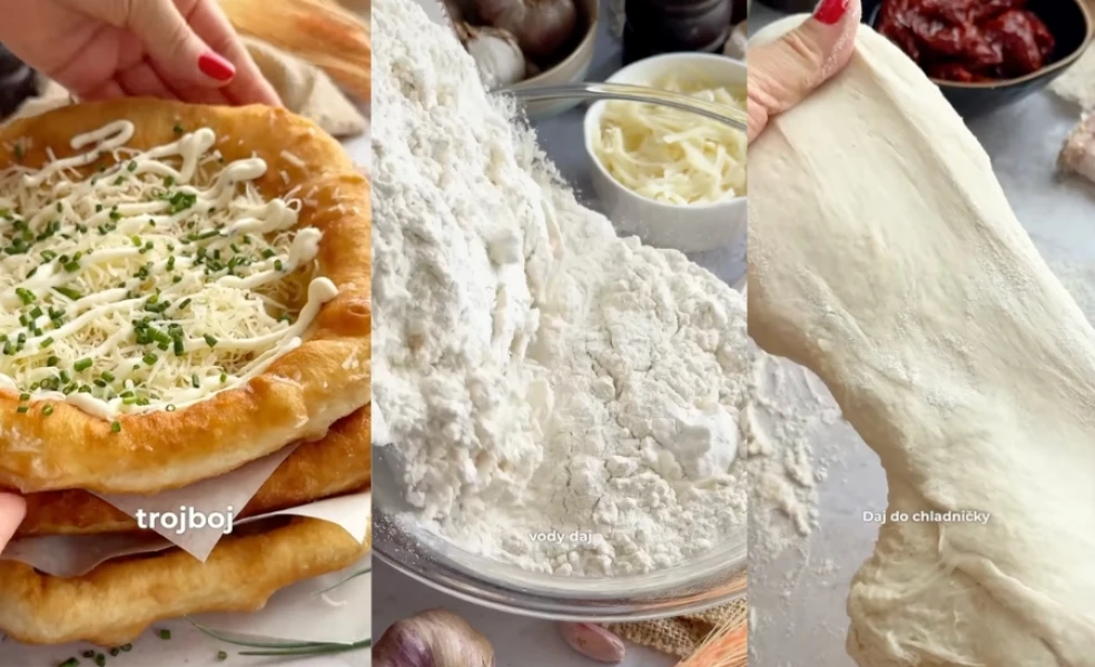 domáce langoše recept