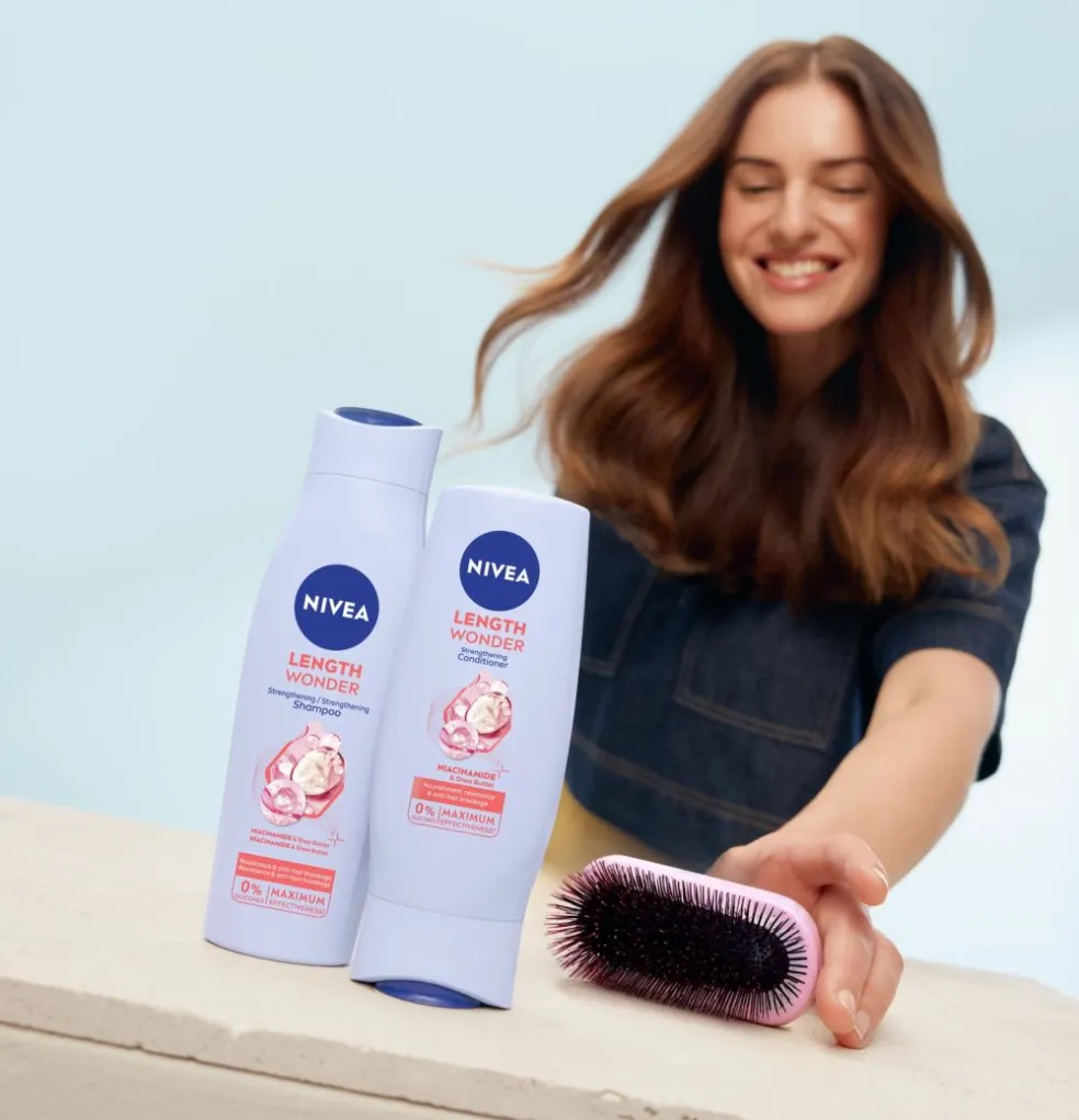 NIVEA Hair Length Wonder šampón a kondicionér