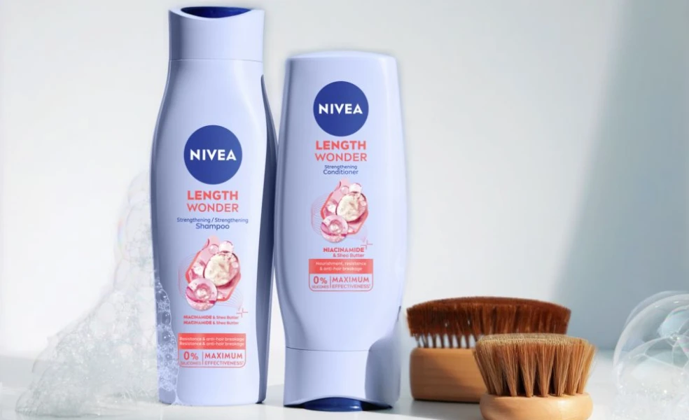 NIVEA Hair Length Wonder šampón a kondicionér