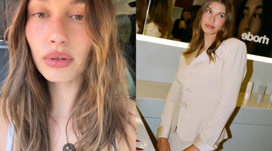 Hailey Bieber a jej nový trik s korektorom: Rozjasnená pleť už za pár sekúnd