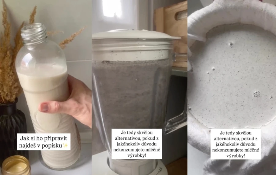 makové mlieko recept