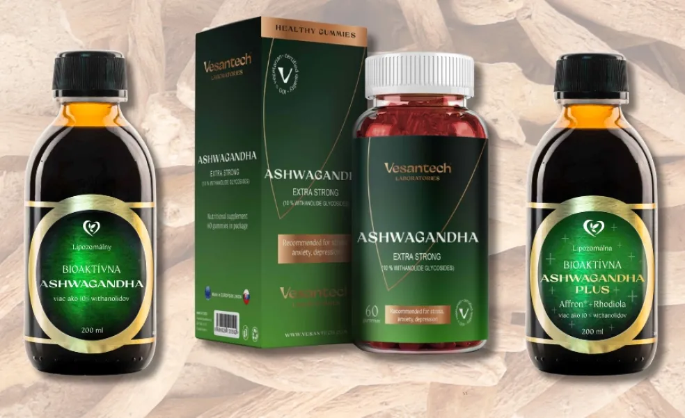 Lipozomálna ashwagandha