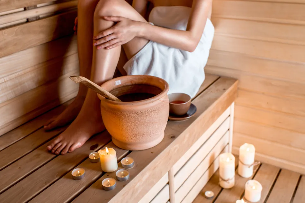 fínska sauna benefity