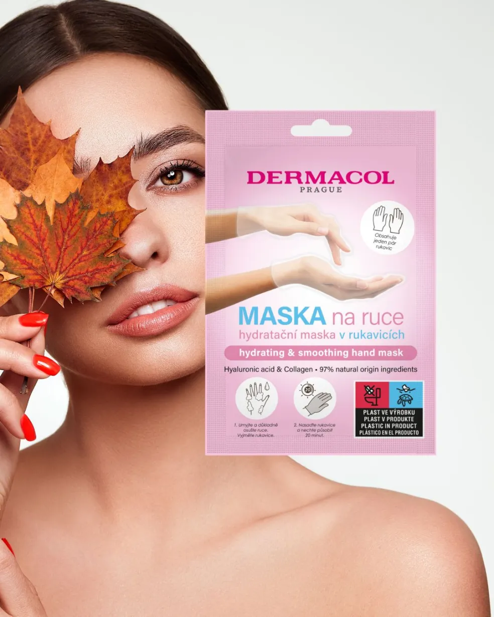 Hydratačné masky na ruky v rukavičkách, Dermacol