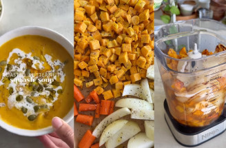 Vyskúšaj neodolateľnú polievku z maslovej tekvice, ktorá zahreje aj poteší