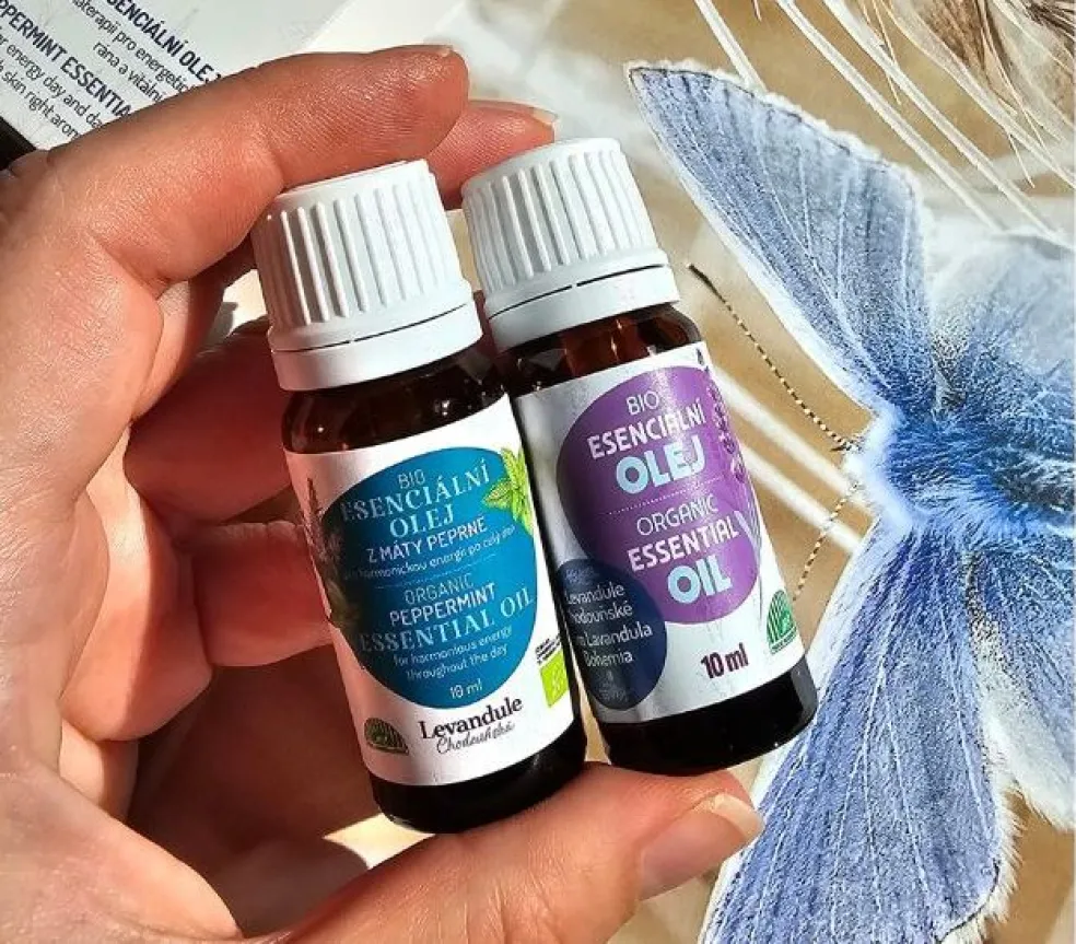 Esencíálne oleje Molecules of life levanduľa a meta
