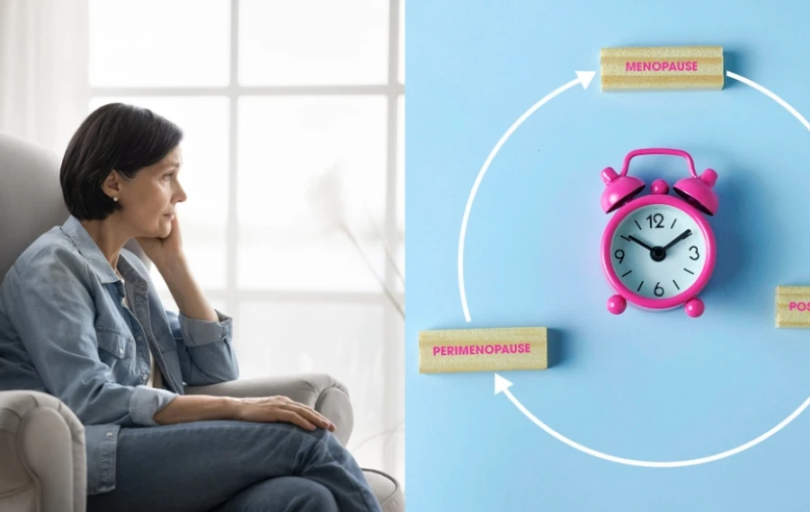 symptómy perimenopauzy