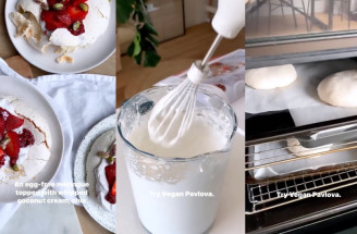 Pavlova torta bez vajec? Táto vegánska verzia chutí ako originál