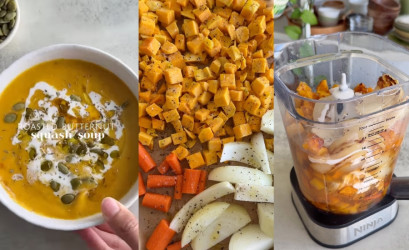 Vyskúšaj neodolateľnú polievku z maslovej tekvice, ktorá zahreje aj poteší