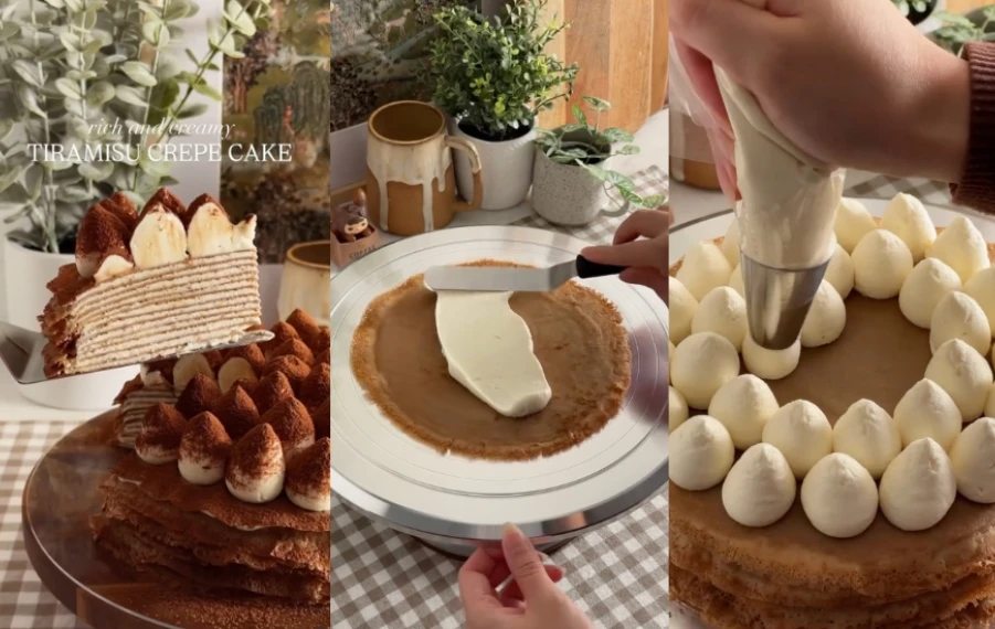 Tiramisu palacinková torta