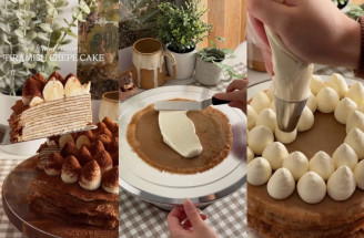 Chceš ohromiť návštevu? Na túto tiramisu palacinkovú tortu hostia nezabudnú!