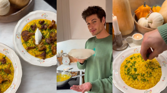 Zabudni na obyčajné večere! Tento recept na krémové tekvicové rizoto s kuriatkami ťa dostane