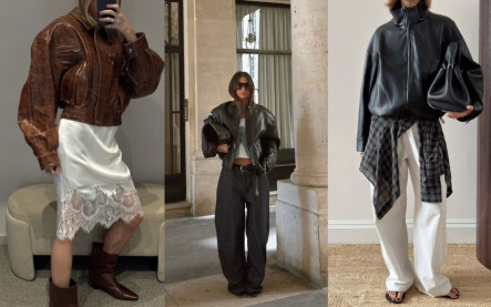 ako nosiť koženú bundu