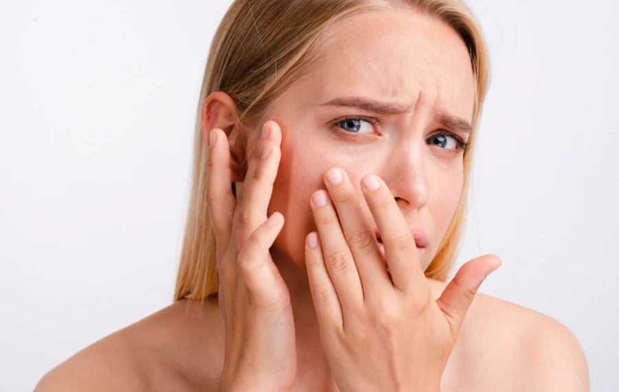 podráždenie pleti retinolom