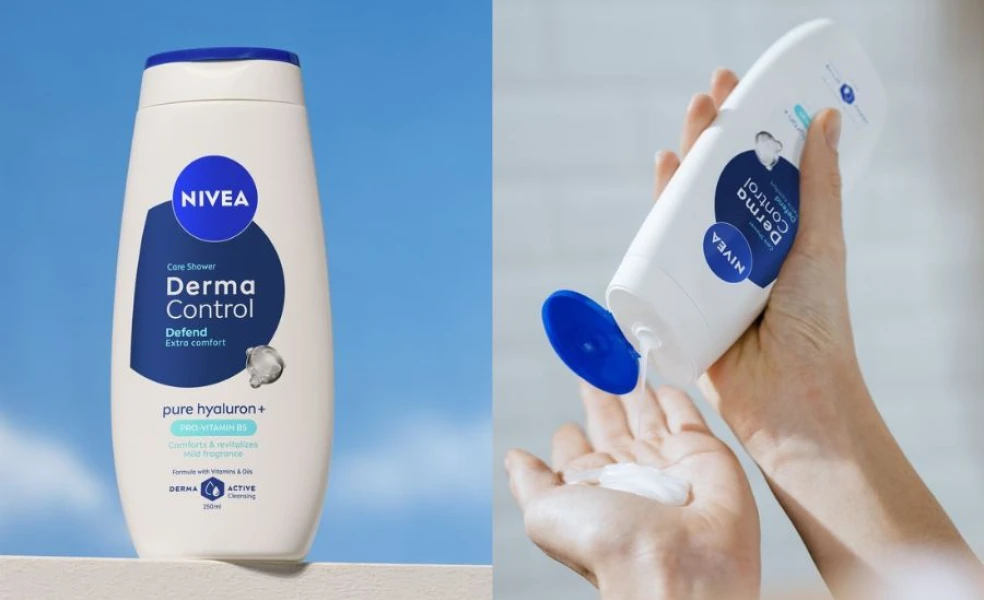 Skinifikácia tela nivea derma control