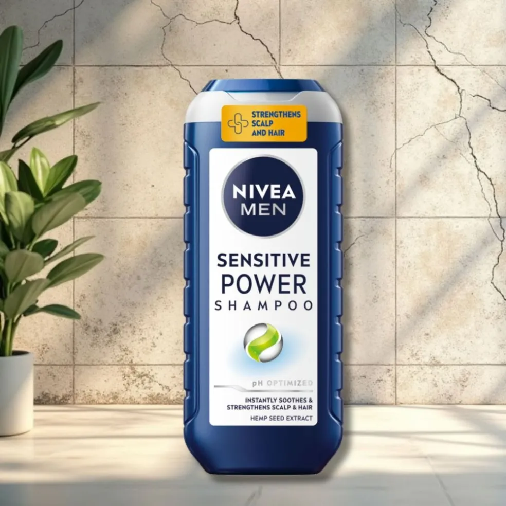 NIVEA MEN Šamponu Sensitive Power