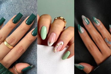 Najkrajšie zelené gélové nechty: Trendy, ktoré musíte vyskúšať!