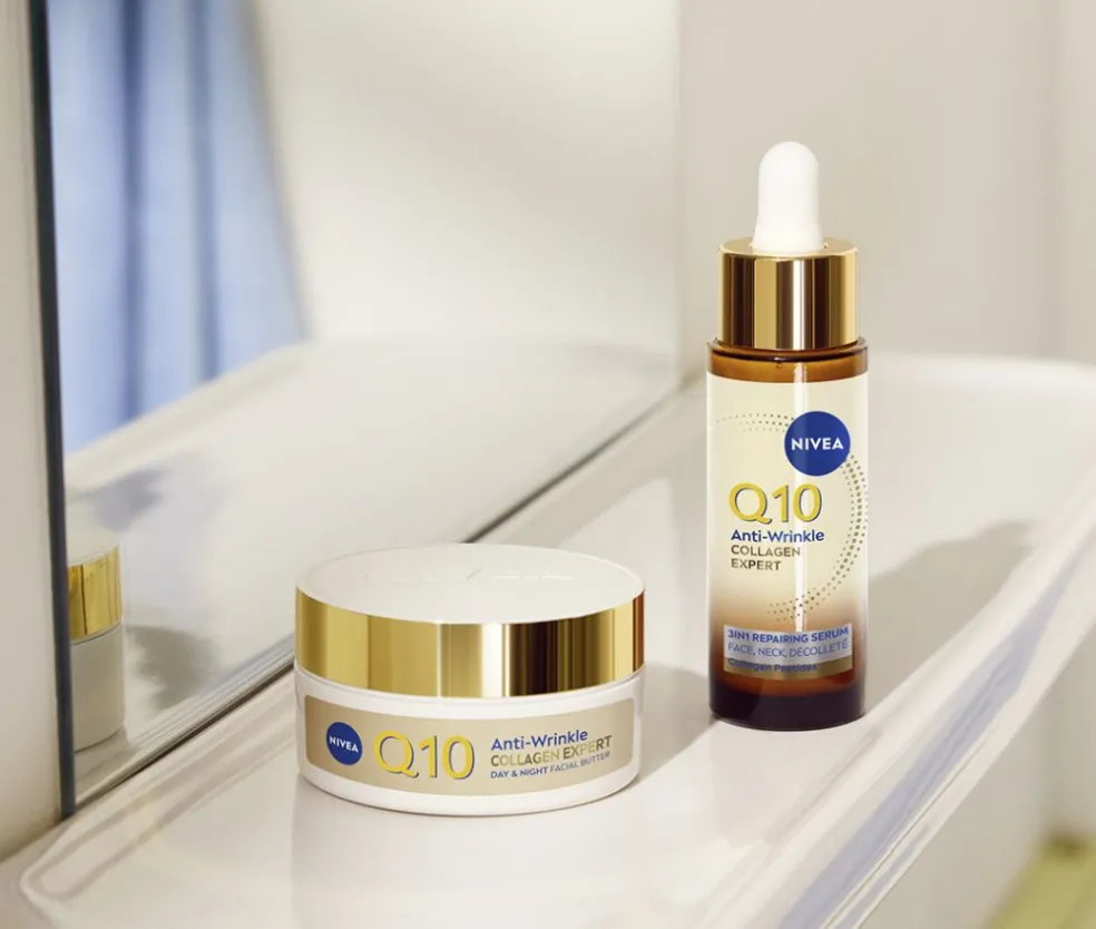 Rad NIVEA Q10 Collagen Expert
