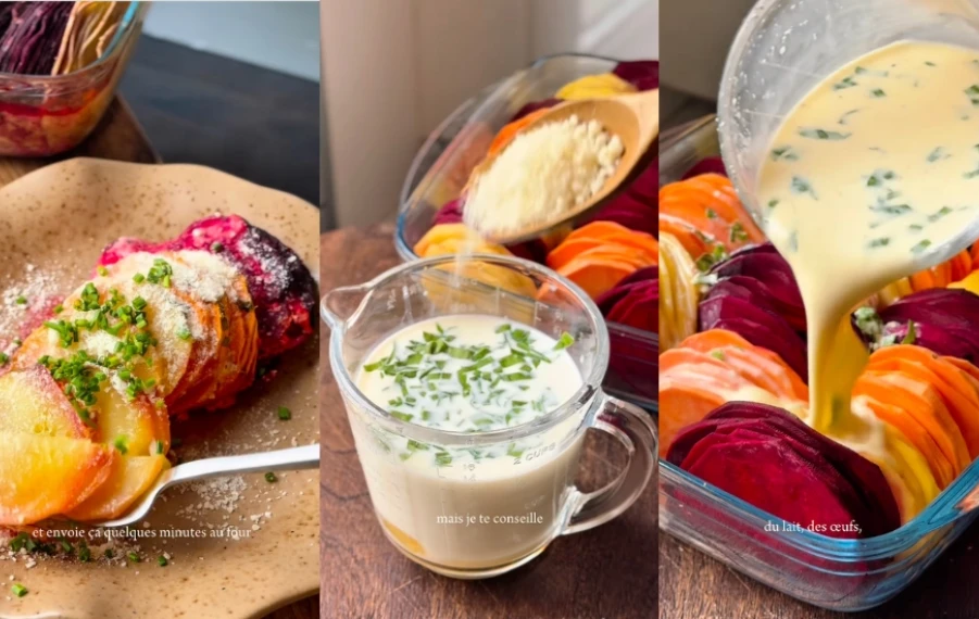 zeleninový gratin recept