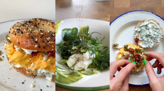 Hľadáš vysokoproteínové raňajky? Vyskúšaj tento domáci vajíčkový bagel!