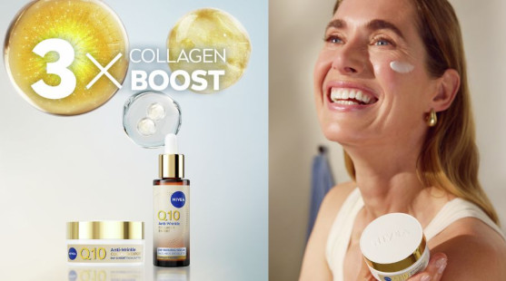 NIVEA Q10 Collagen Expert: trojitá sila proti vráskam, ktorá podporuje prirodzenú obnovu pleti