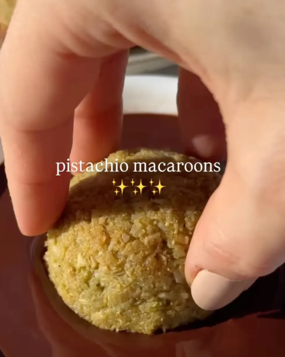 pistáciový koláč