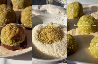 Pistáciové makrónky z kokosu: Jednoduchý recept na zdravý dezert bez múky