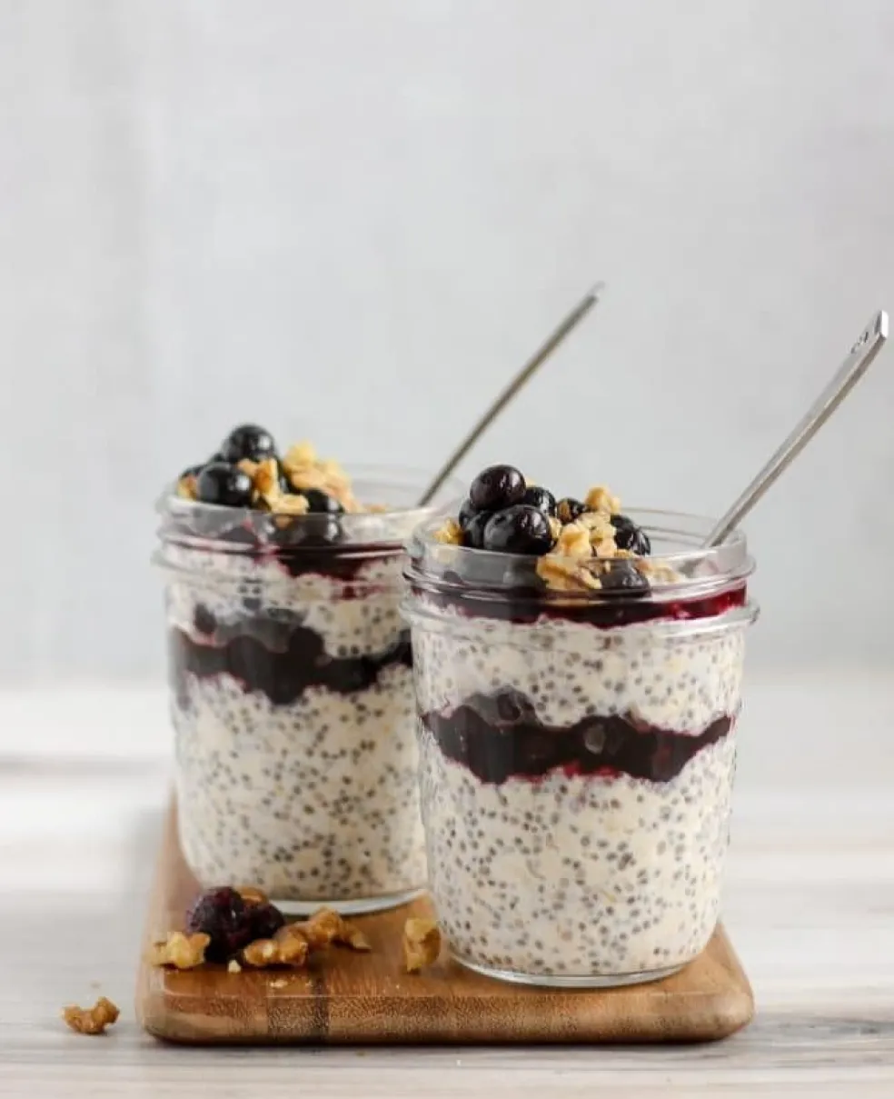 overnight oats recept