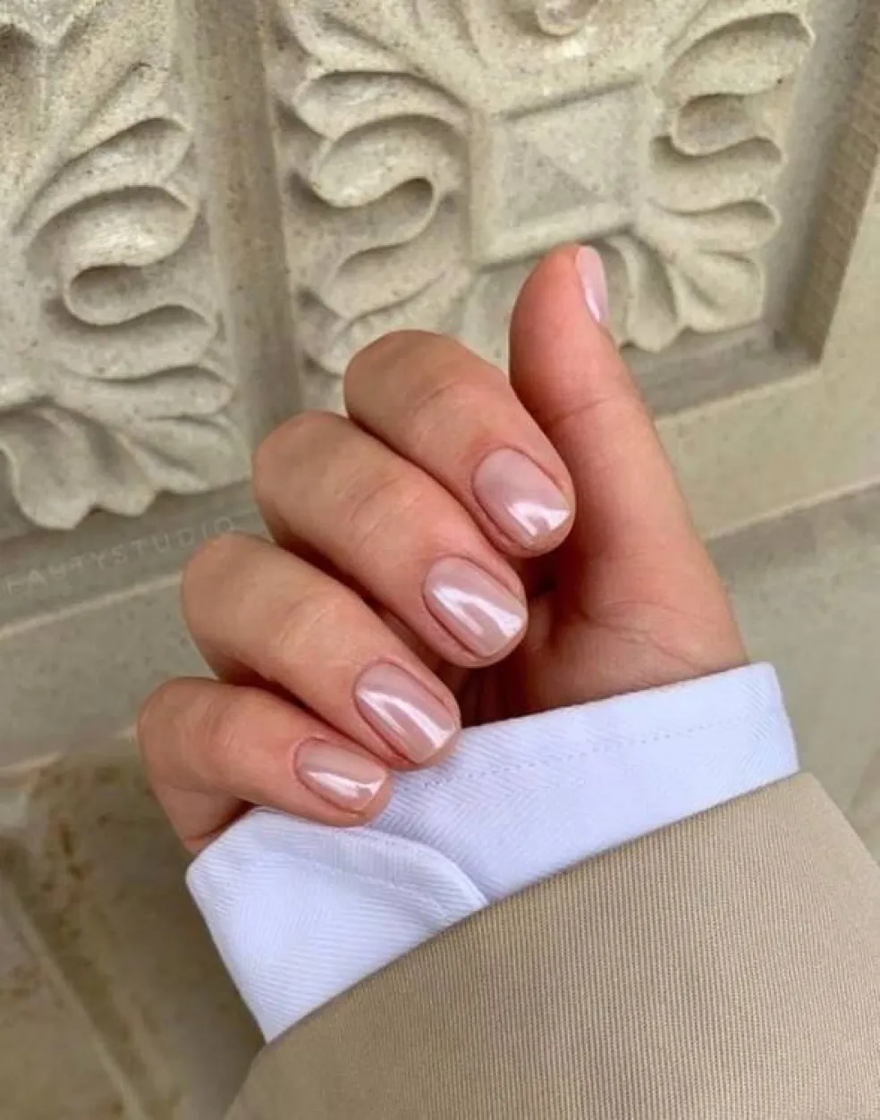 elegantné nechty