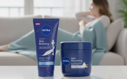 Telové sérum alebo krém nivea