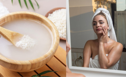 Ryžová voda na pleť a vlasy: Ako ju pripraviť, používať a čo od nej nečakať